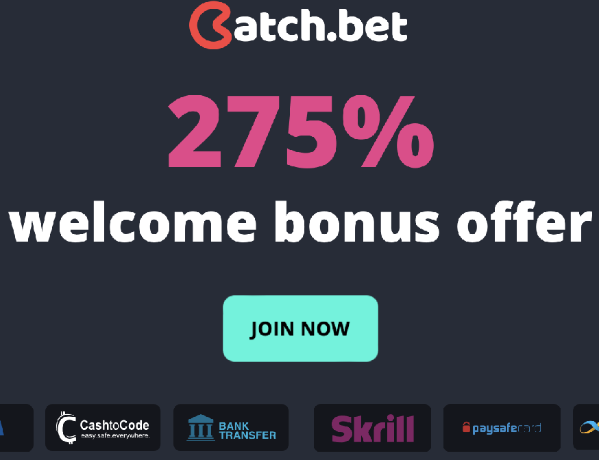 Catchbet casino bonus